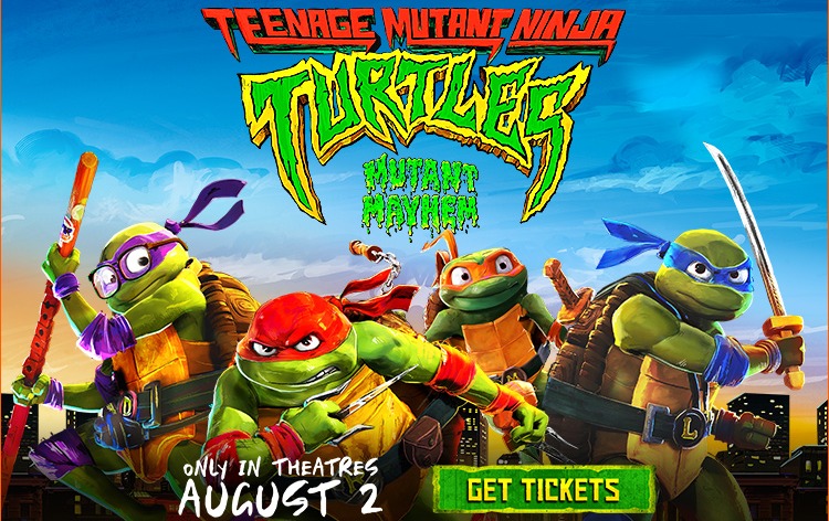 Teenage Mutant Ninja Turtles Mutant Mayhem Tickets | Parke Players Ritz ...