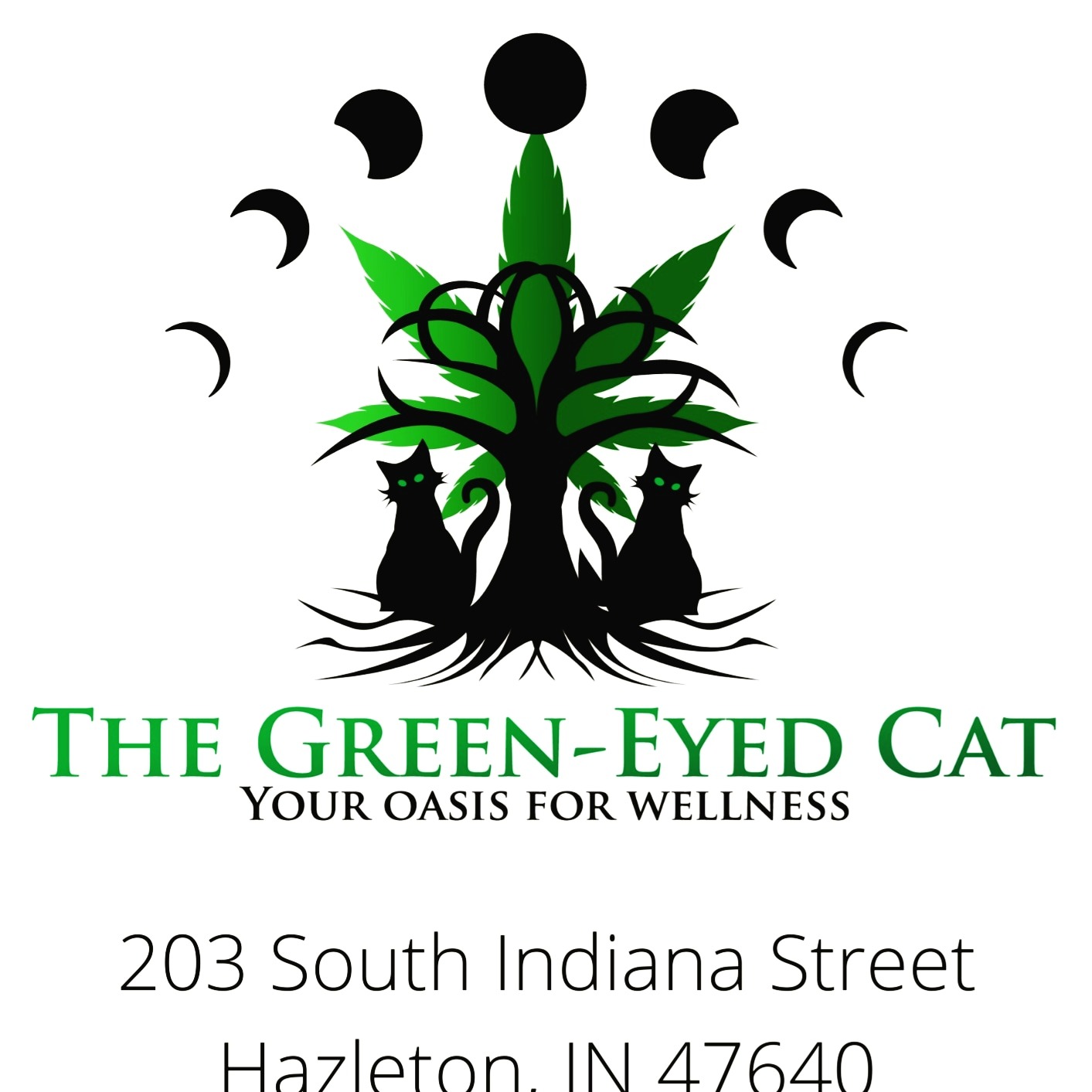 The Green-Eyed Cat