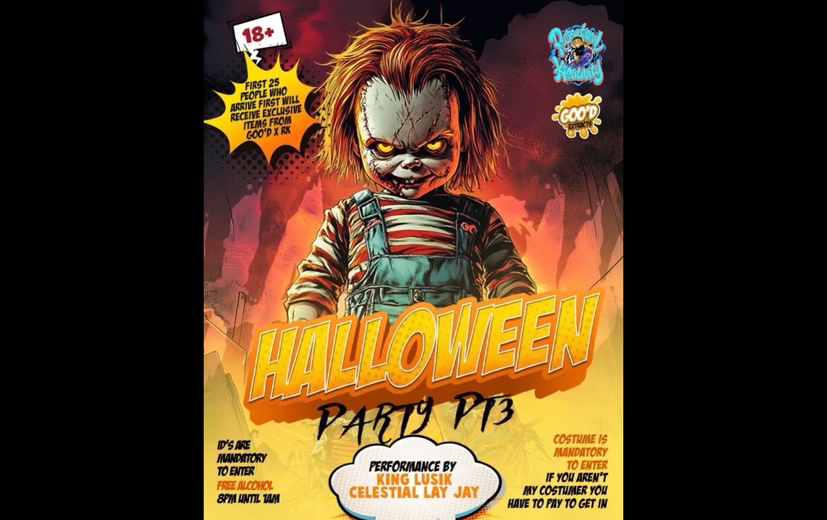 halloween party Pt3 - By Recreational Kreativity x GOO'D Extracts