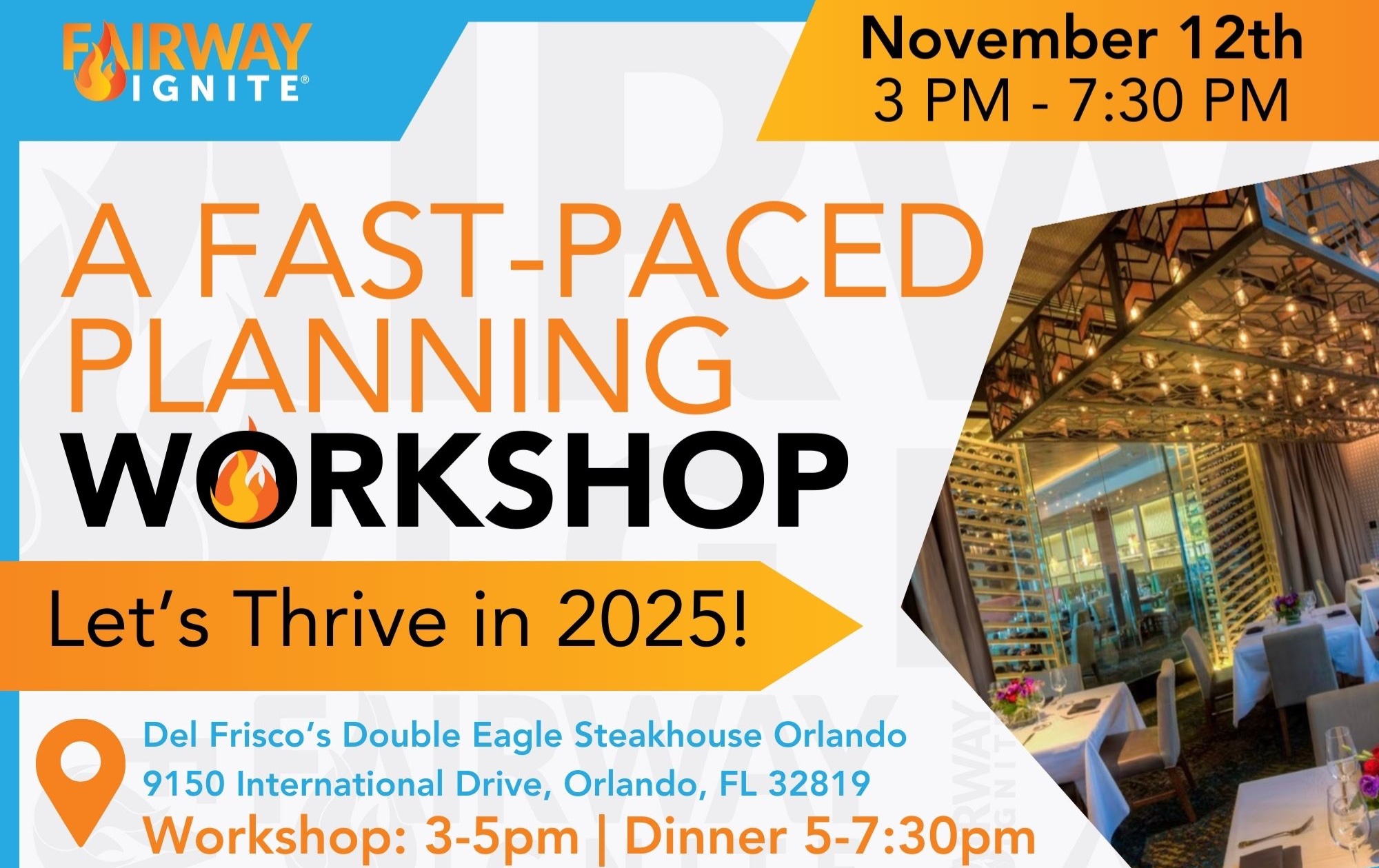 Annual Planning Let's Thrive in 2025! Tickets Fairway