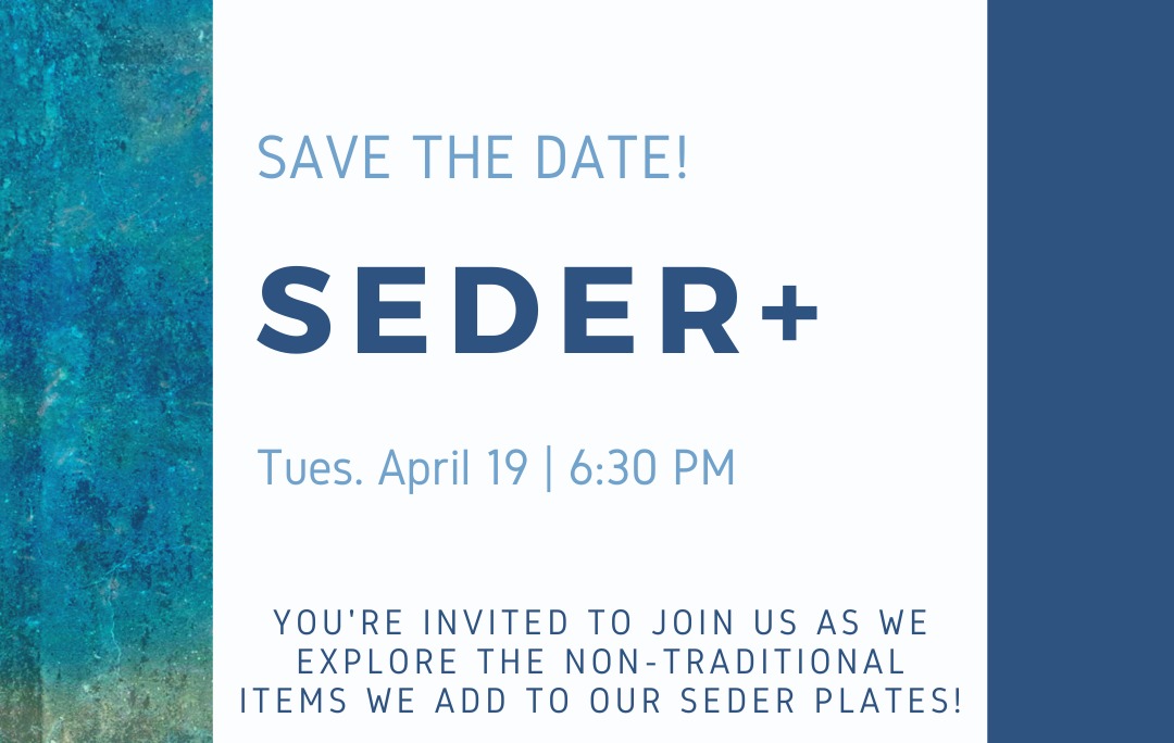 Tribe | Seder+ Tickets | Congregation Rodeph Sholom