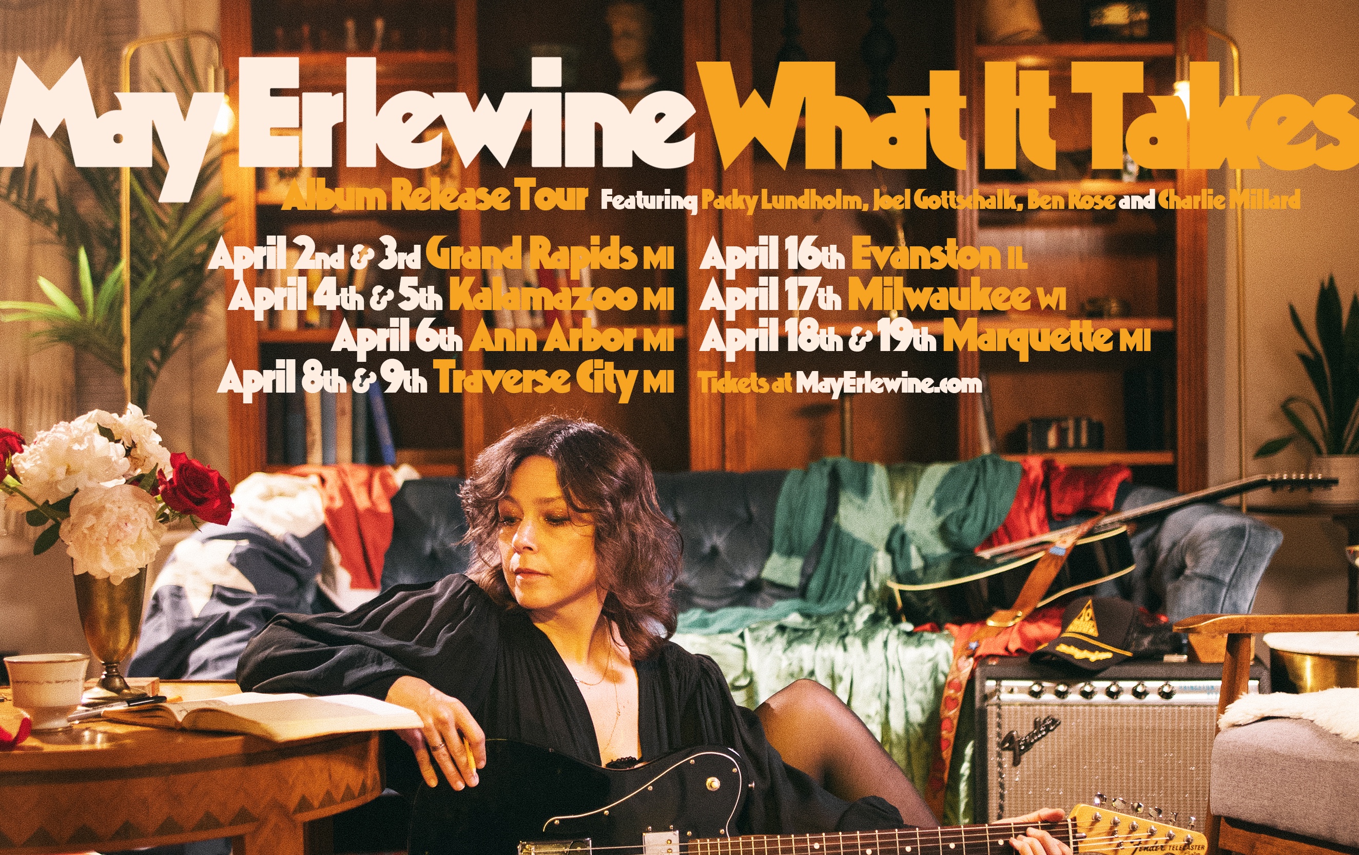 May Erlewine | What It Takes Album Release Tickets | Ore Dock