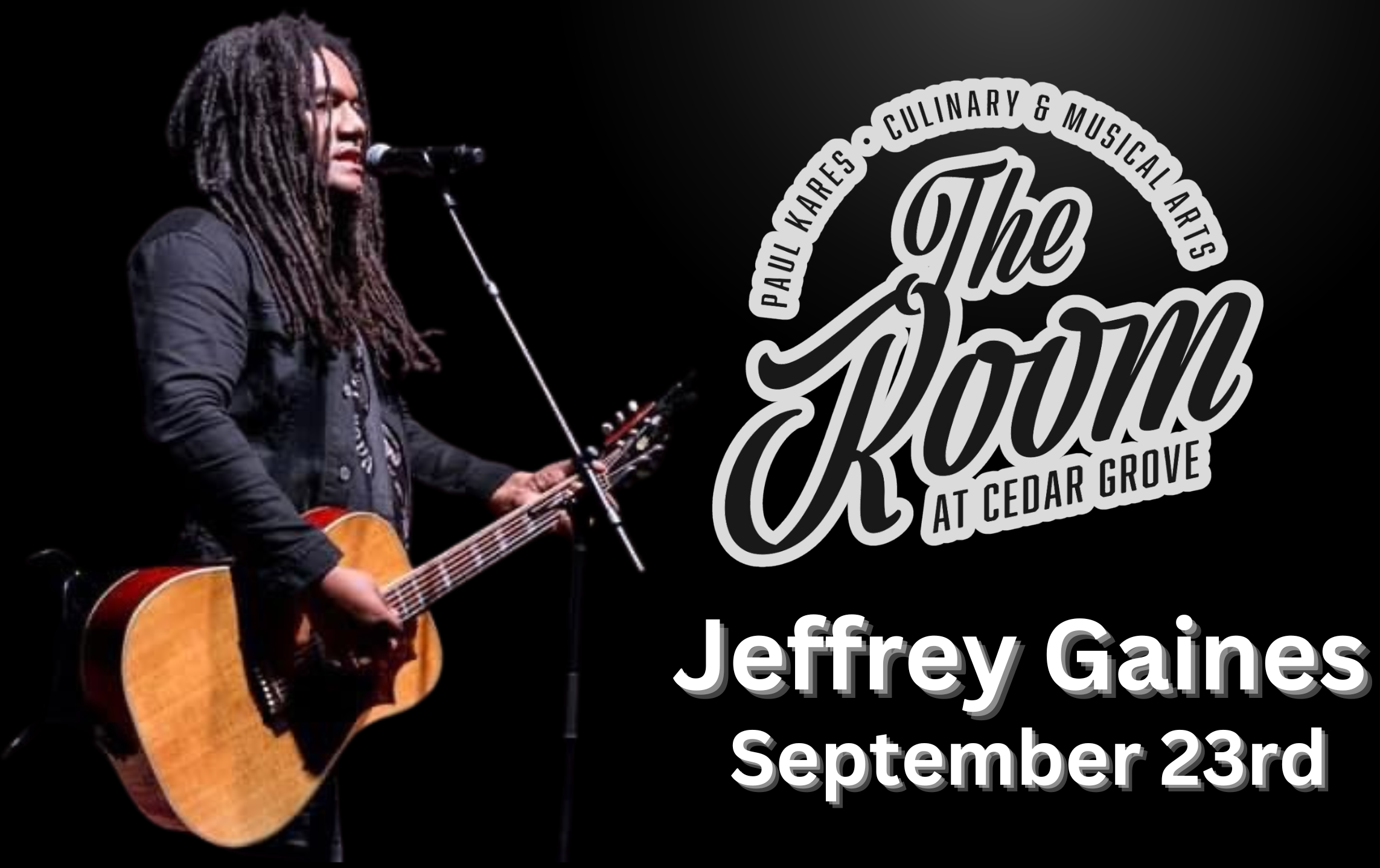 Jeffrey Gaines at The Room at Cedar Grove Tickets Paul Kares