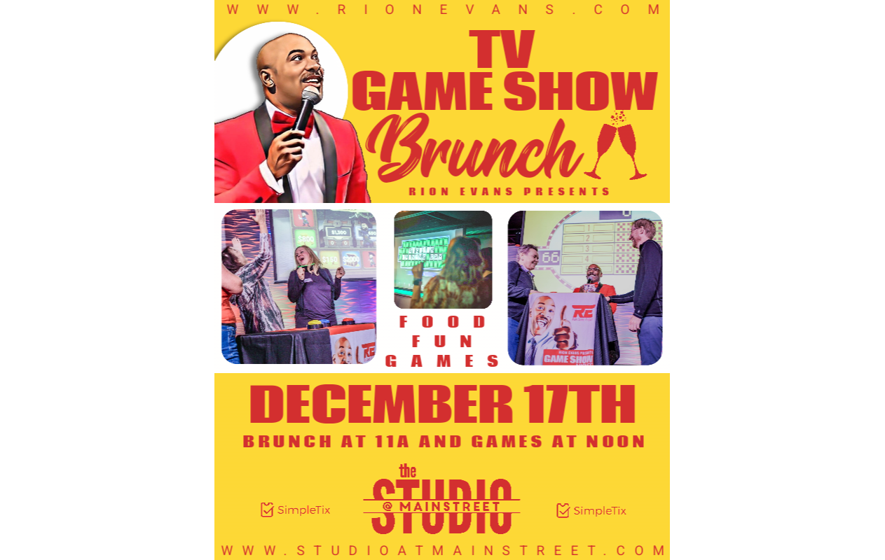 rion-evans-presents-game-show-brunch-tickets-studio-mainstreet