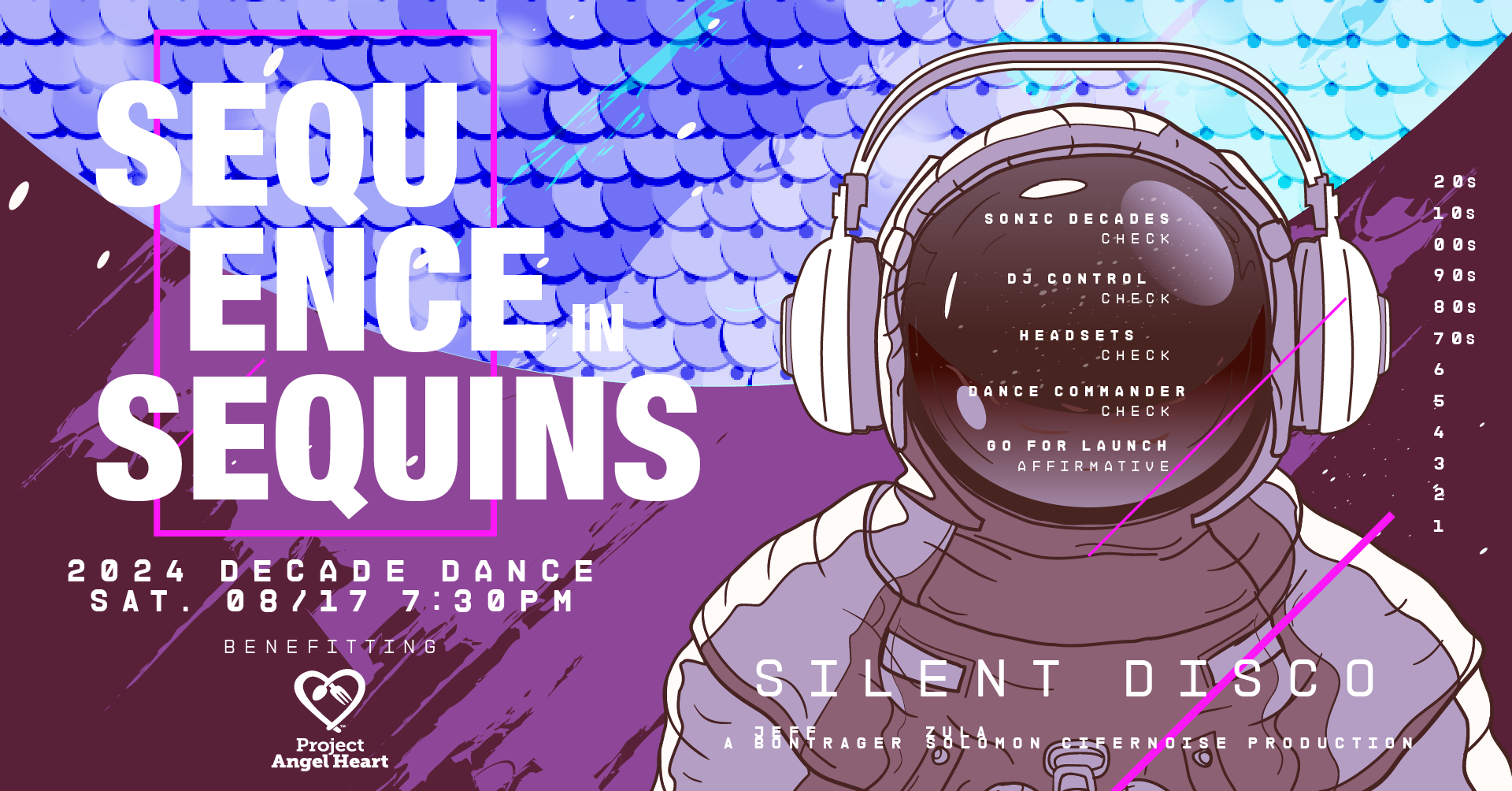 2024 Decade Dance Silent Disco Fundraiser