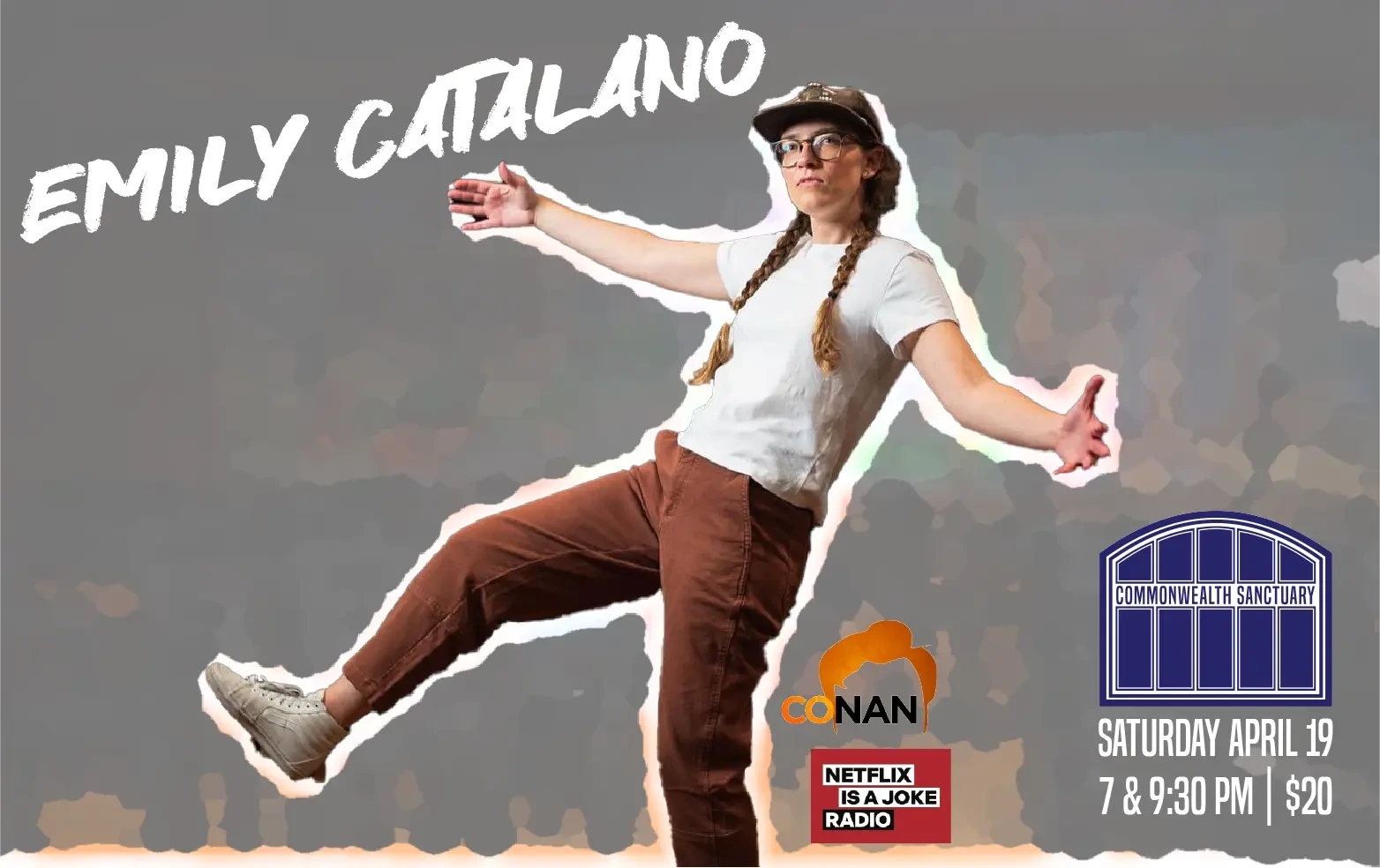 EMILY CATALANO Tickets Commonwealth Comedy Club