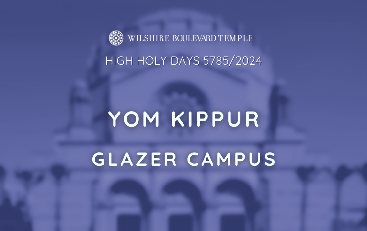 Mincha/Yizkor/Neilah Service YOM KIPPUR 5785/2024 - Glazer Campus ...