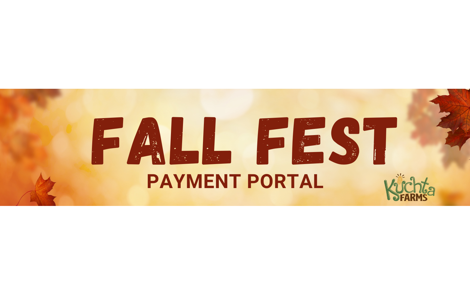 2024 Kuchta Farms Fall Fest Vendor Registration Payment Portal Tickets