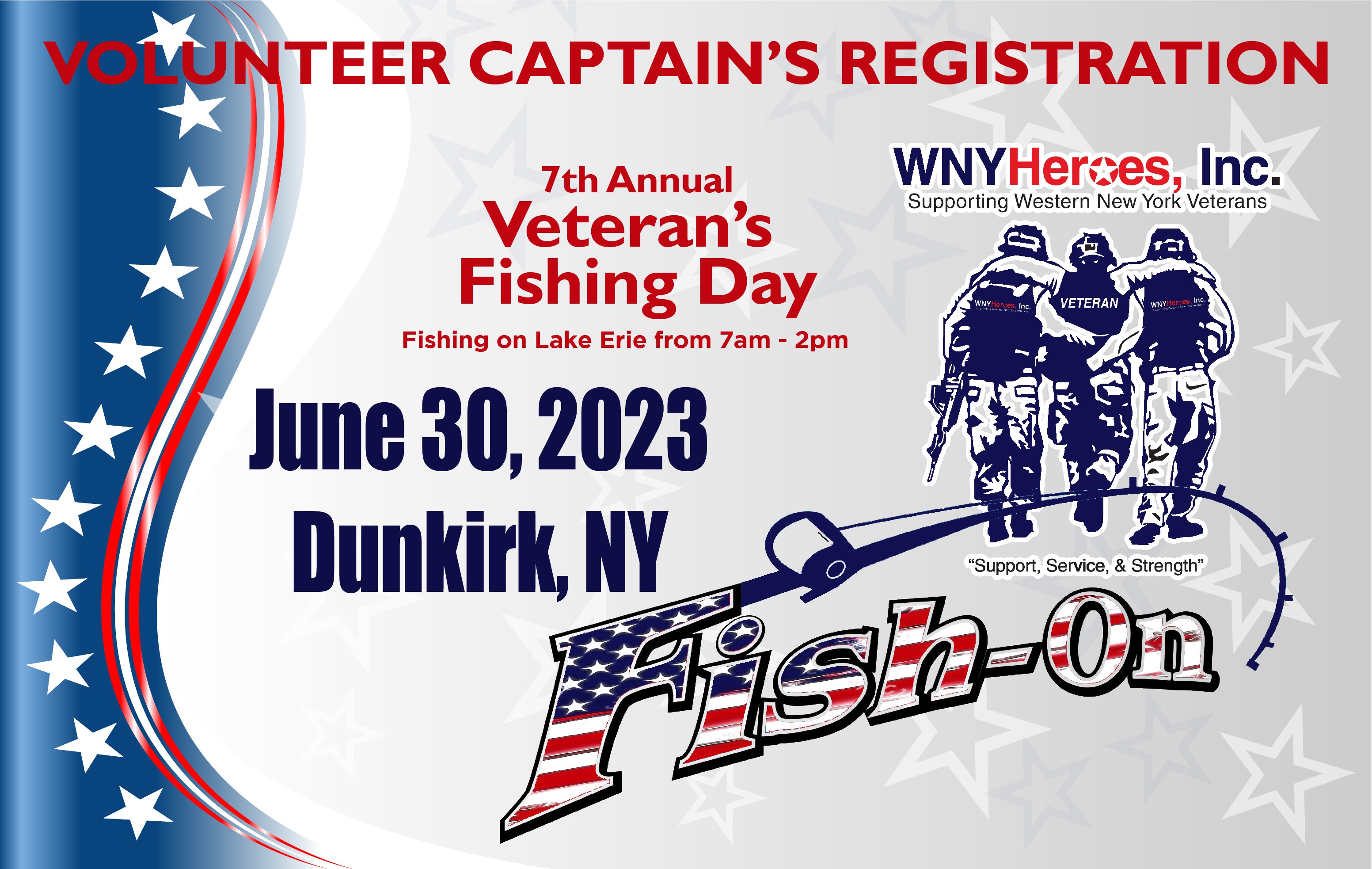 WNY HEROES ANNUAL FISHING DAY CAPTAIN Tickets Innovative Outdoors
