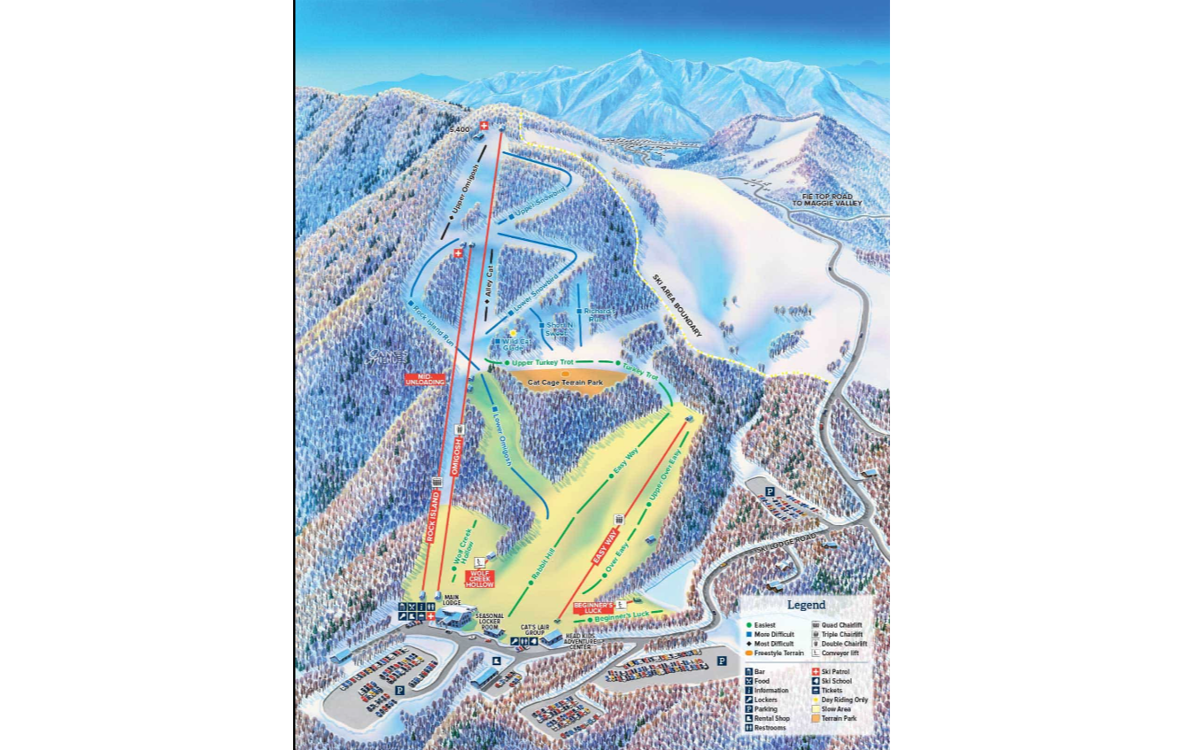 Skiing at Cataloochee Ski Area Tickets | Bear Lake Reserve