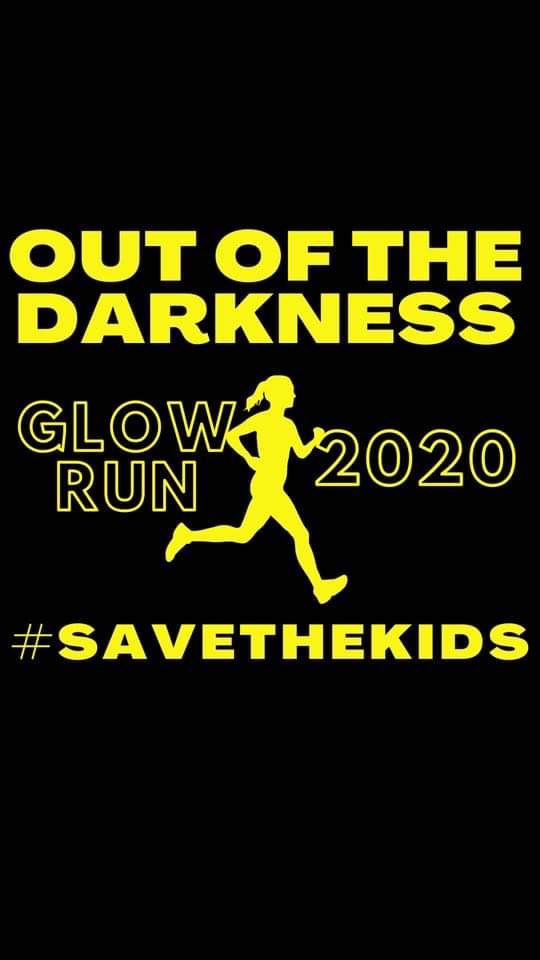 Out Of The Darkness Glow Run - Sioux City