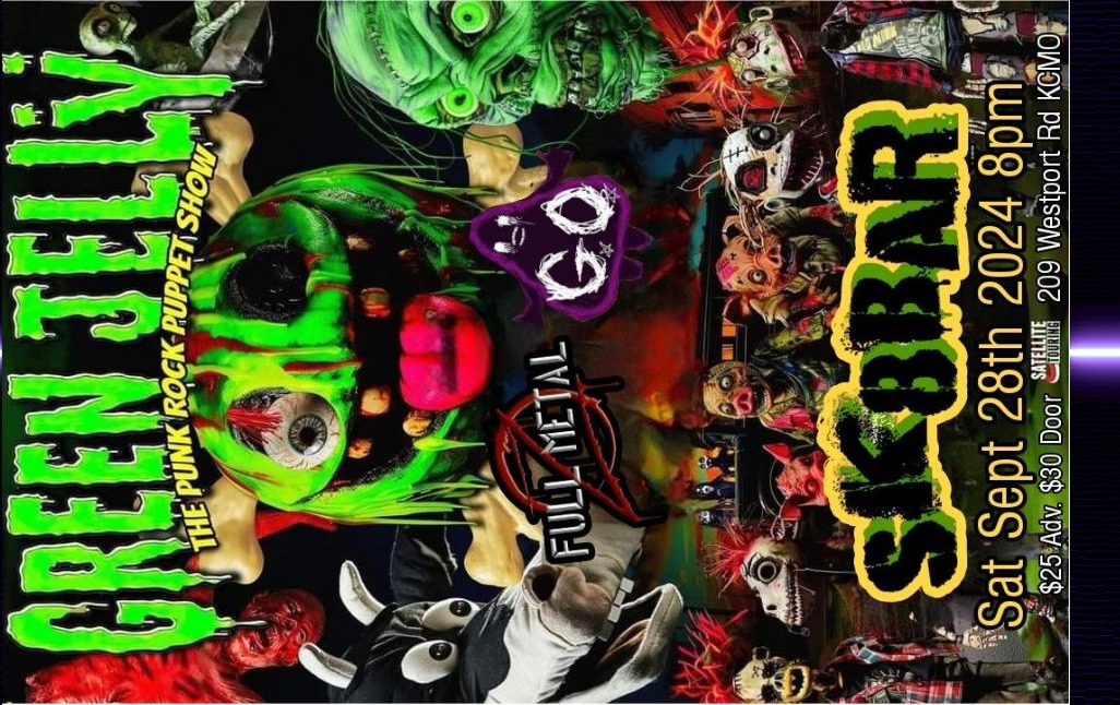Green Jello Concert with Full Metal Z and Grimaces Orifice Tickets
