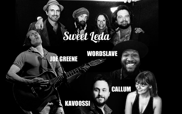 Songwriter Showcase w/ Sweet Leda, Callum, Kavoossi, Wordslave