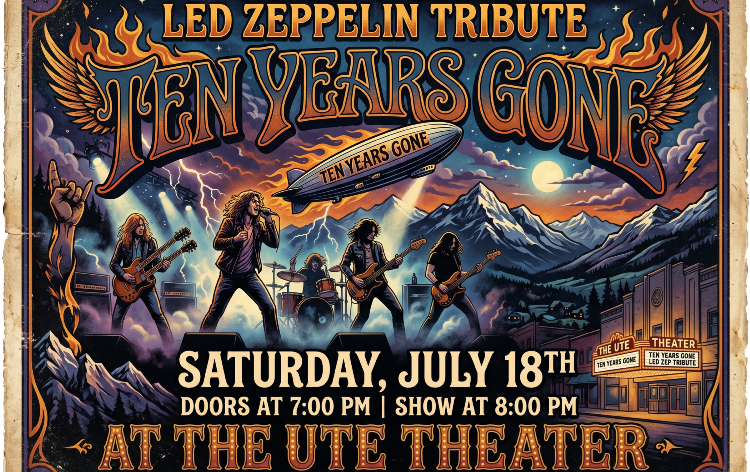 Ten Years Gone A Led Zeppelin Tribute Tickets | Ute Theater - City