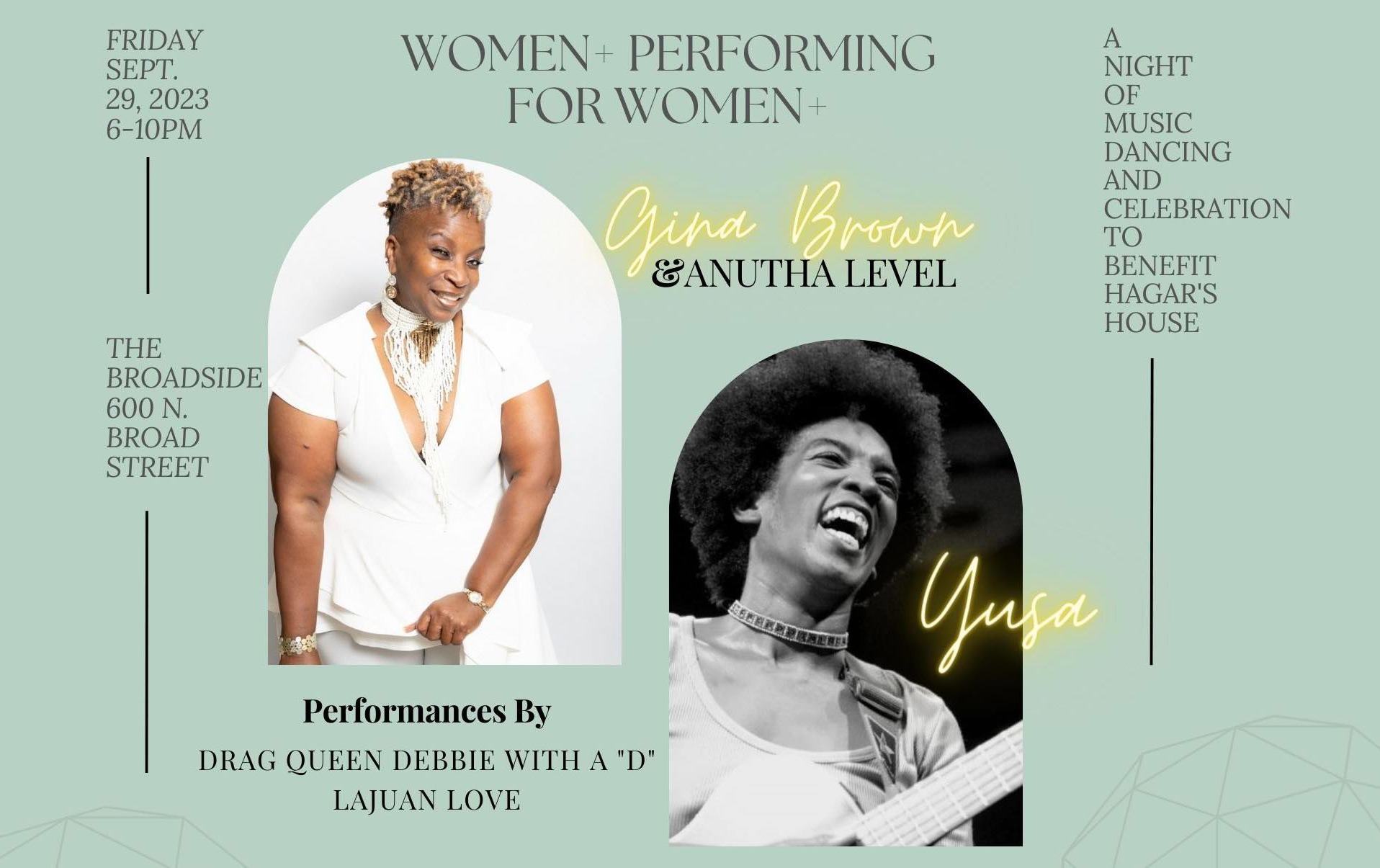 Hagar's House: Women Performing for Women Fundraiser with