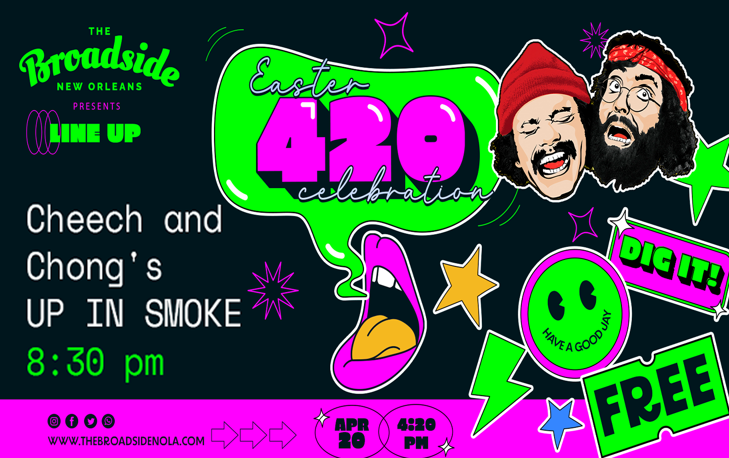 420 Easter: Cheech and Chong's Up in Smoke. Free Movie