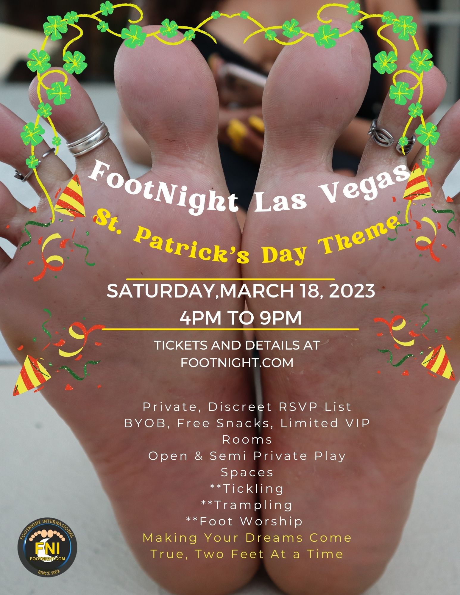 FN Vegas March 2023 Archived Tickets Footnight International