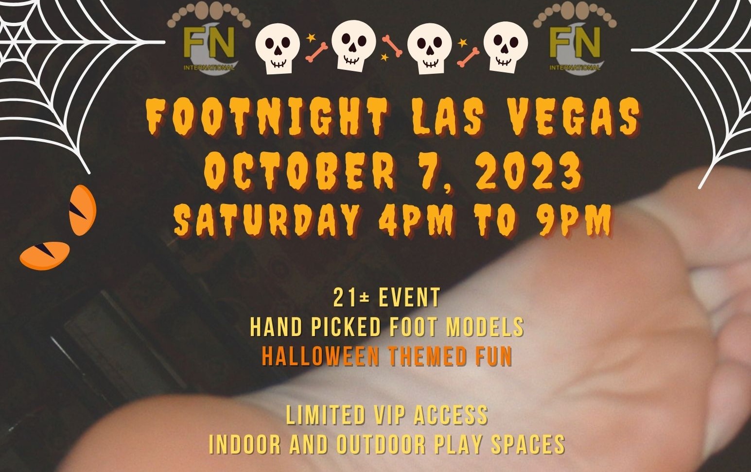 FootNight Las Vegas October 7, 2023 - Archived Tickets | Footnight  International