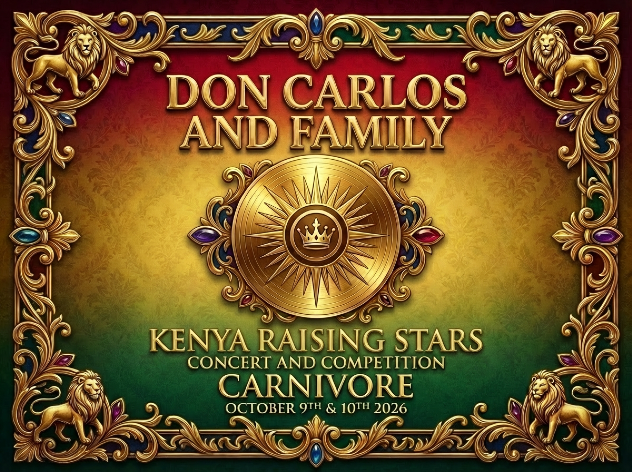 Don Carlos and Family, Kenya Rising Star Competition and Concert 
