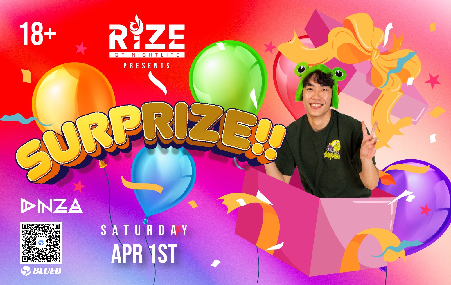 [RIZE SF] SURPRIZE, 18+ Tickets | QT Nightlife