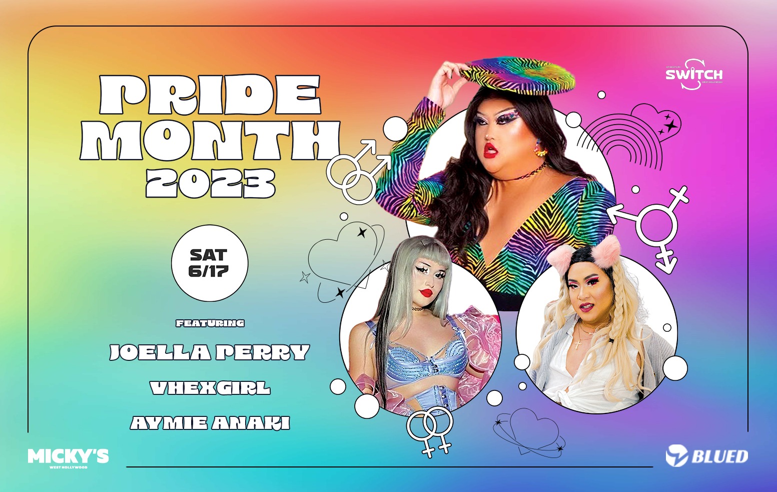 [Switch WeHo] Pride Month 2023, 21+ Tickets QT Nightlife