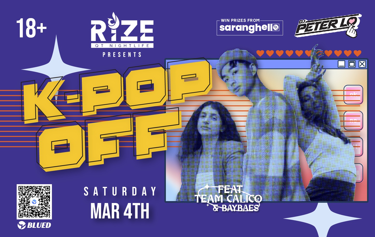 [RIZE SF] K-POP OFF, 18+ Tickets | QT Nightlife