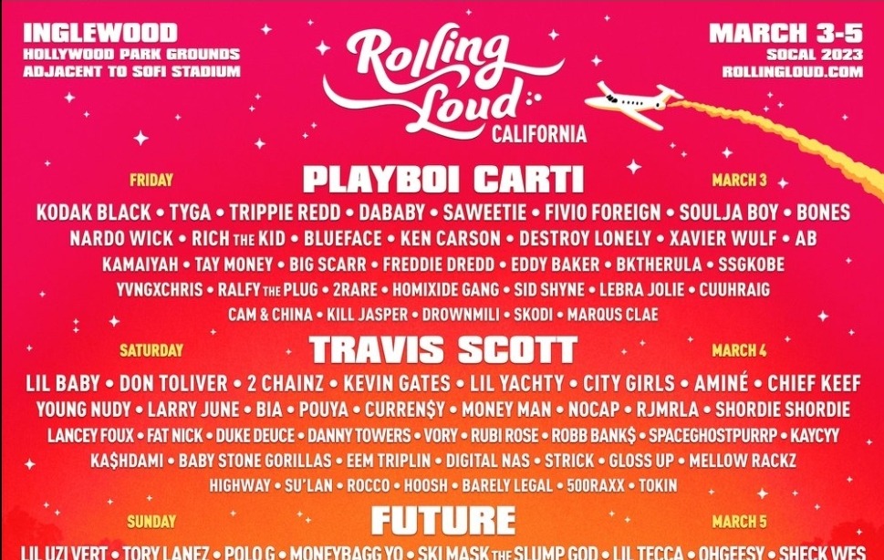 Rolling Loud Cali 2023 Tickets Event Marketing