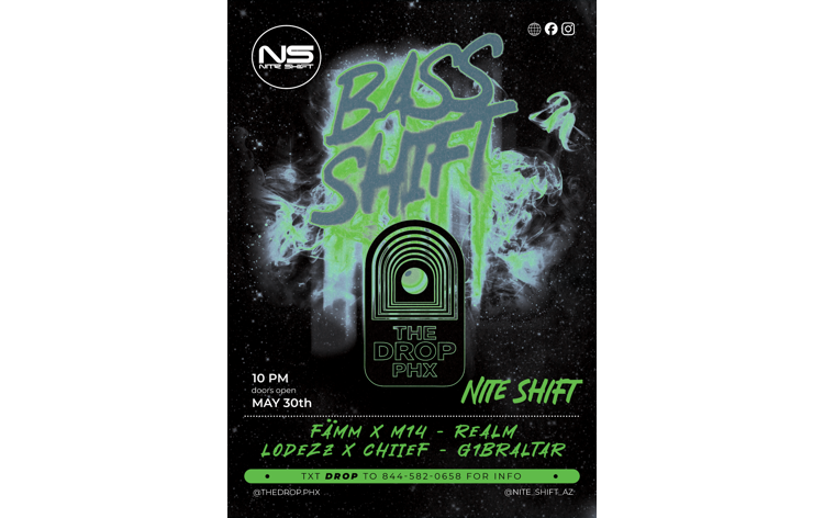 BASS SHIFT Tickets | The Drop PHX, LLC