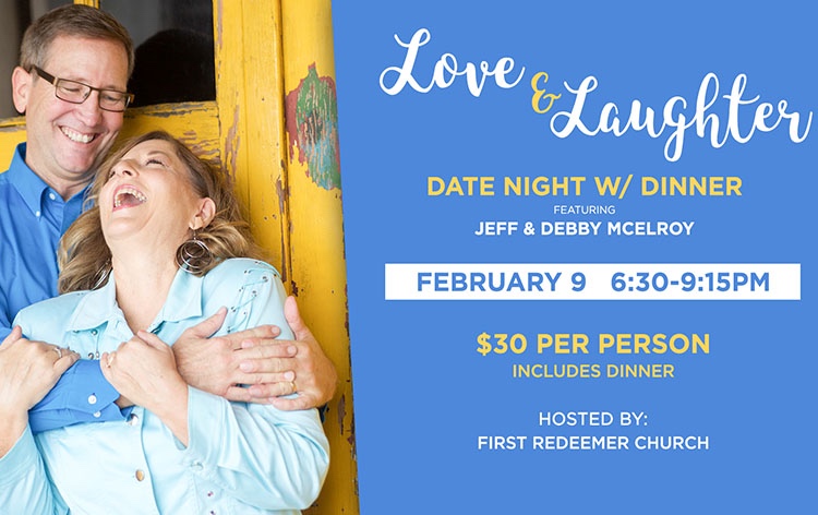 Love & Laughter Date Night Tickets | First Redeemer Church