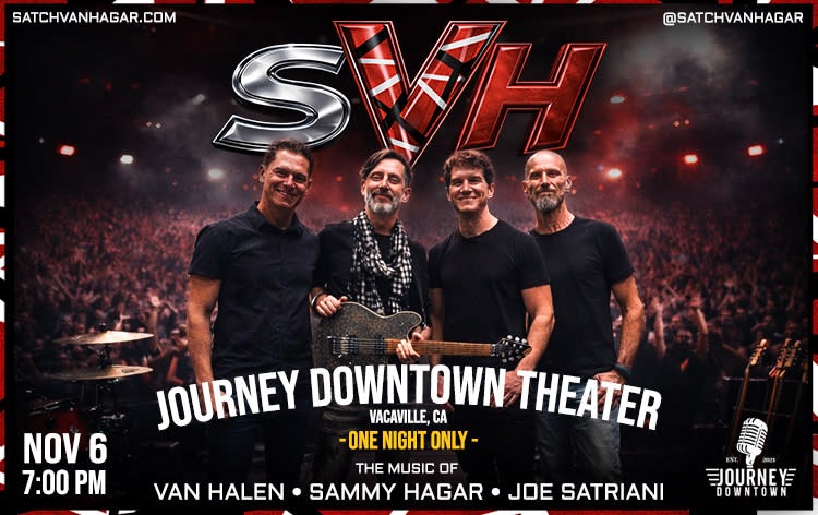 Van Halen, Sammy Hagar & Joe Satriani Tribute Experience Tickets