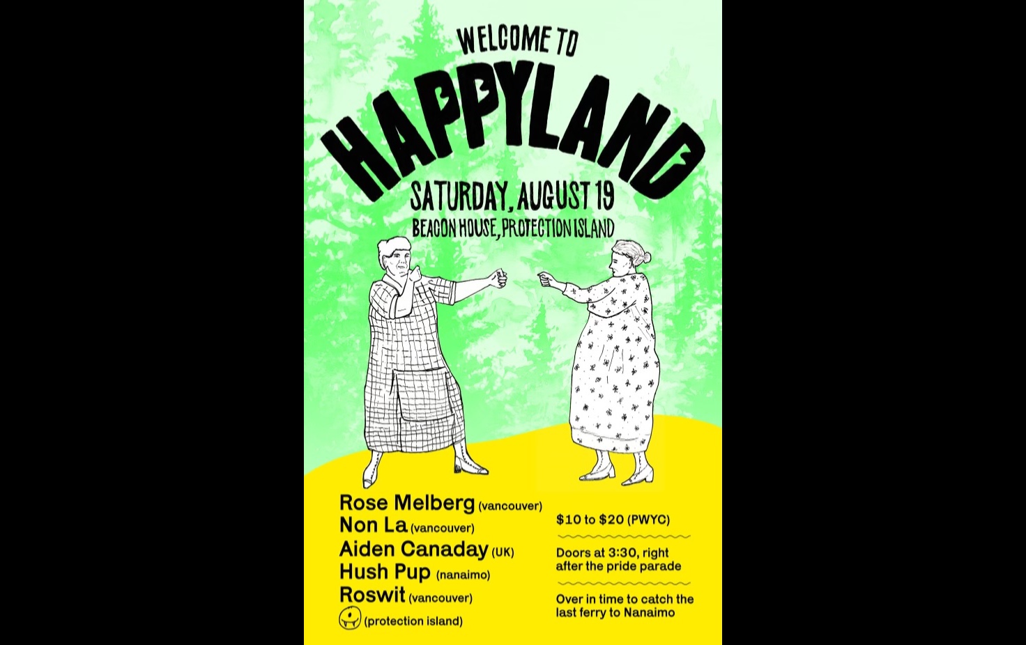 Happyland Tickets Apollo Ghosts