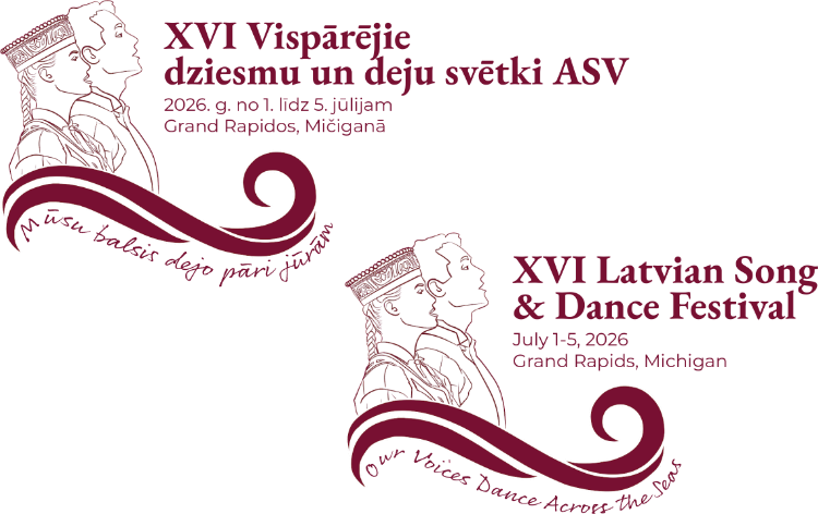 XVI Vispārējie dziesmu un deju svētki ASV / XVI Latvian Song and Dance Festival