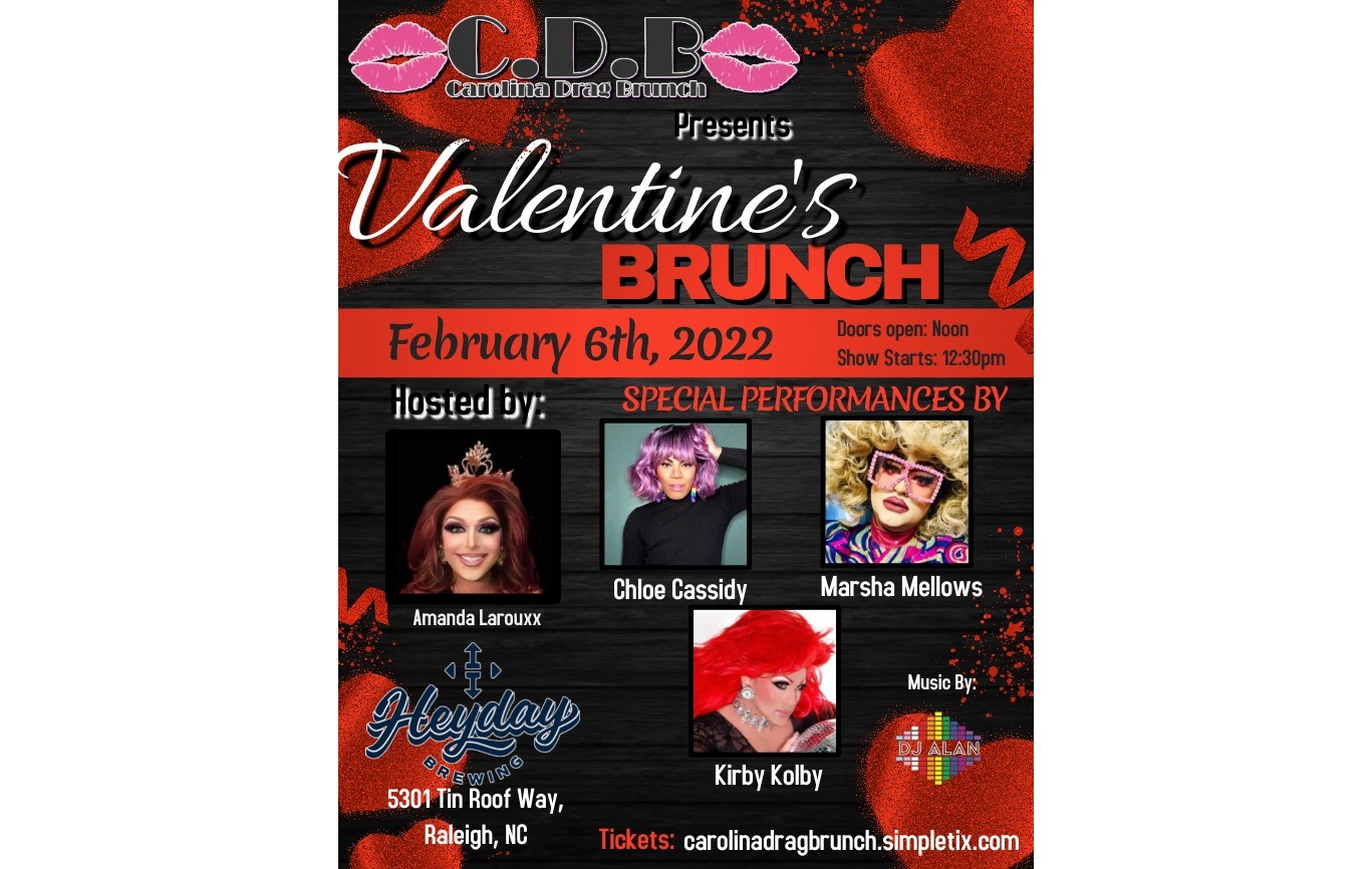 The Return To HeyDay Drag Brunch Raleigh 21+ Only Tickets Carolina