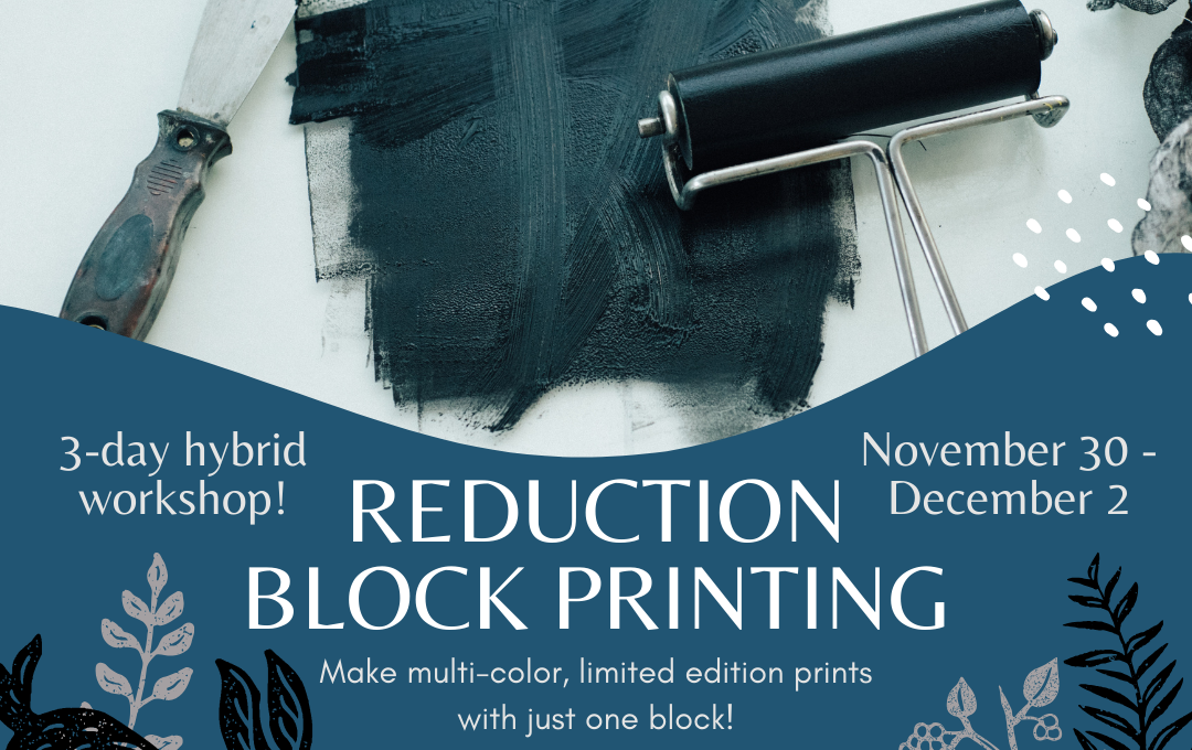 Reduction Block Printing Holiday Card Edition! Tickets Push/Pull