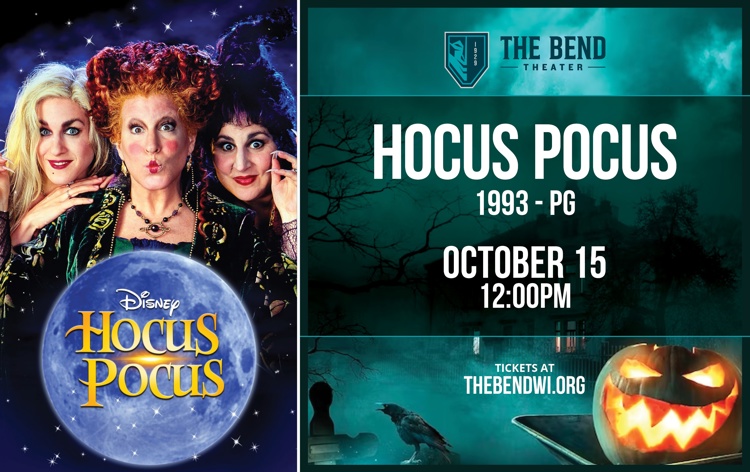 Family-Friendly Spooky Films: Hocus Pocus (1993 - PG) Tickets | The Bend