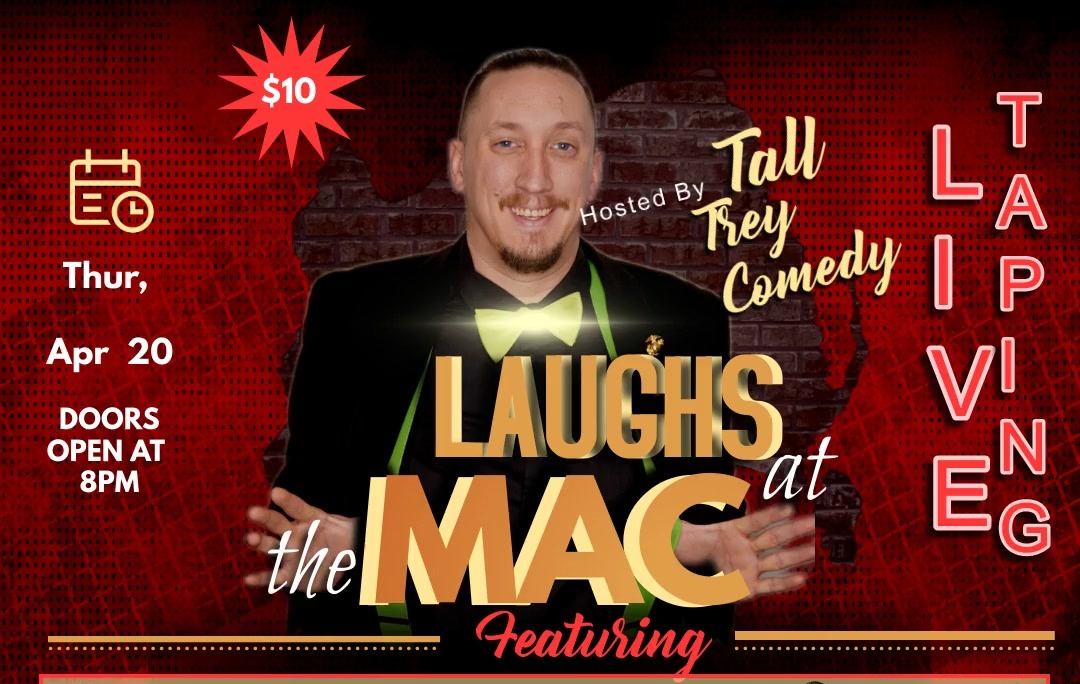 Laughs At The Mac - Season One - Show 3 & 4 Tickets | Macon Arts Center