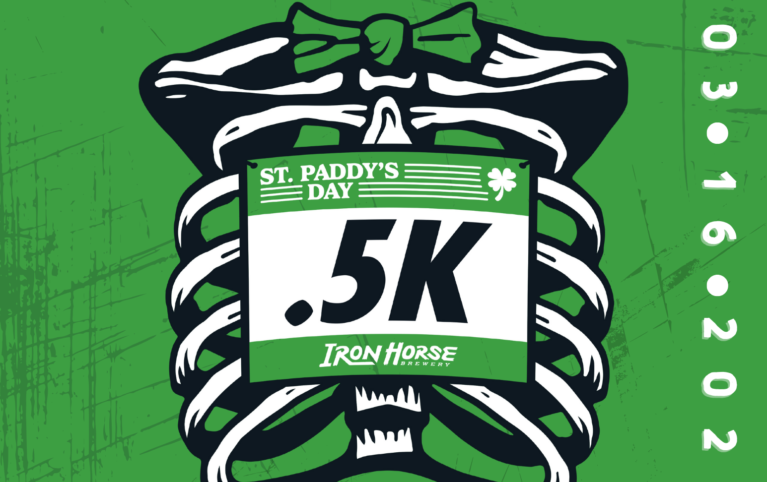 St. Paddy's .5k 2024 Tickets Iron Horse Brewery