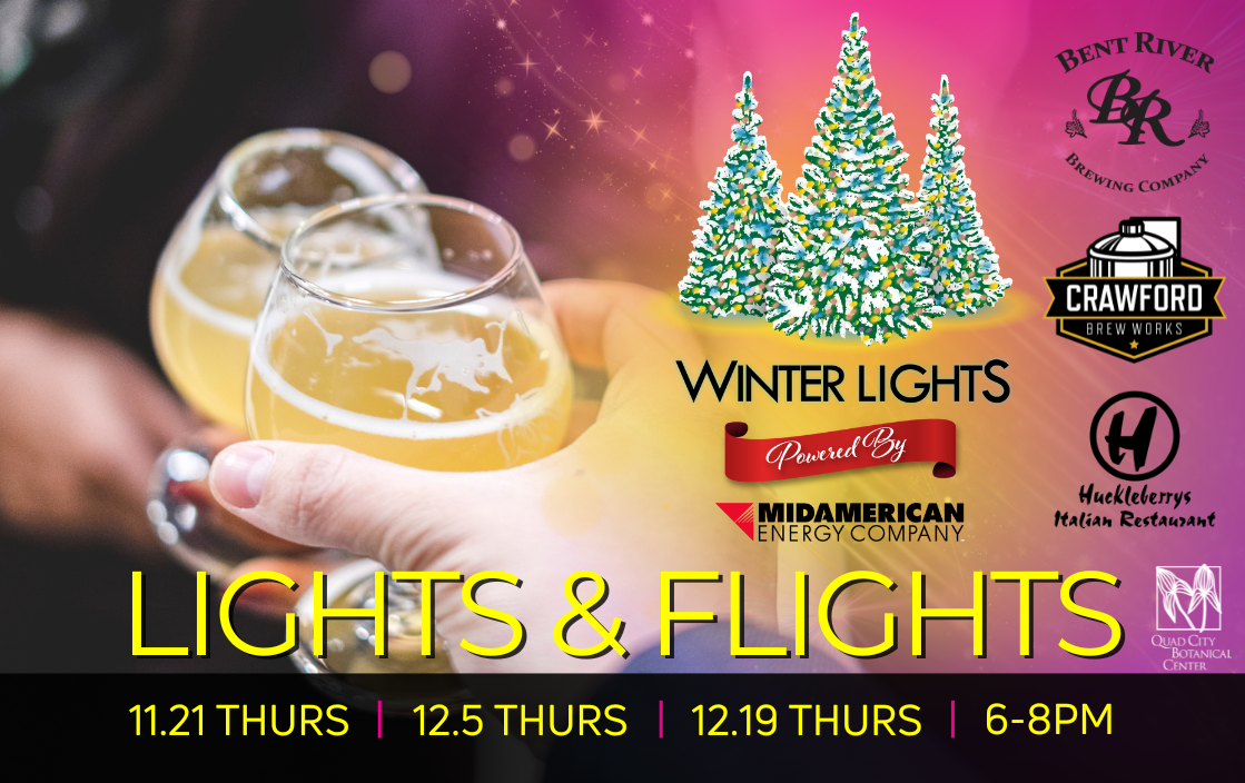 Lights & Flights 2024 Tickets Quad City Botanical Center