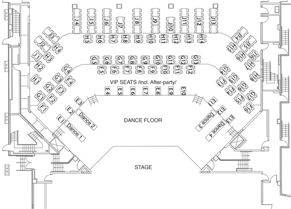 Hard Rock Vancouver Seating Chart