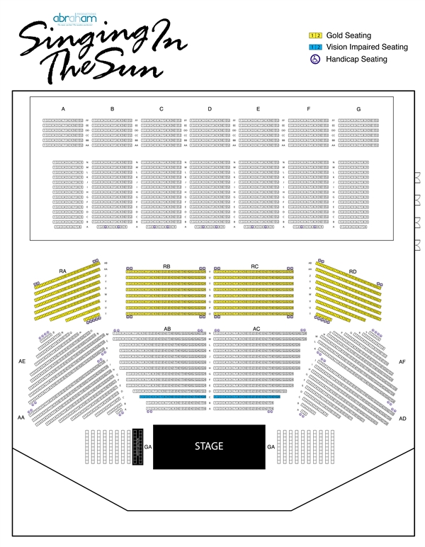 Carolina Opry Seating Chart