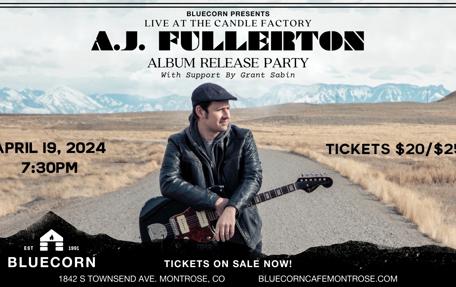 Live at the Candle Factory: A.J. Fullerton Album Release Party, with ...