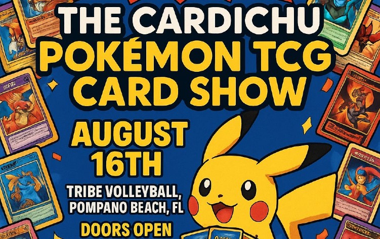 Cardichu - SoFlo Pokemon TCG Card Show Tickets | Cardichu