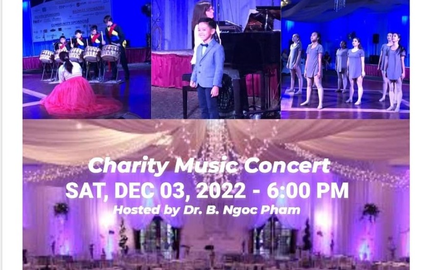 3rd Annual Charity Music Concert Gala Tickets | Dr. B. Ngoc Pham ...