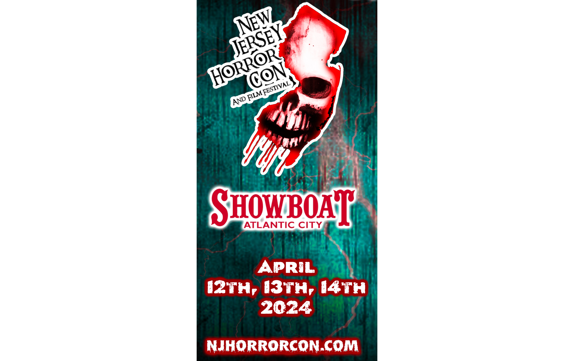 TICKETS NJ Horror Con and Film Festival April 19th, 20th and 21st, 2024