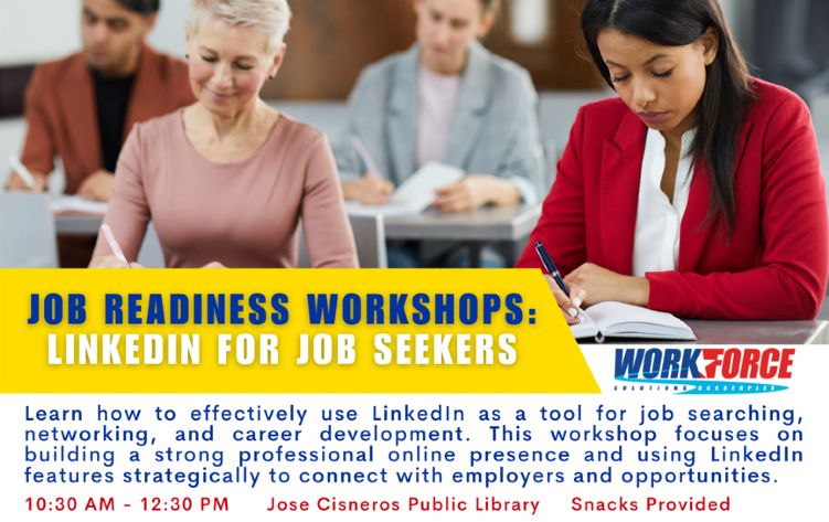 LinkedIn for Job Seekers Tickets | Workforce Solutions Borderplex