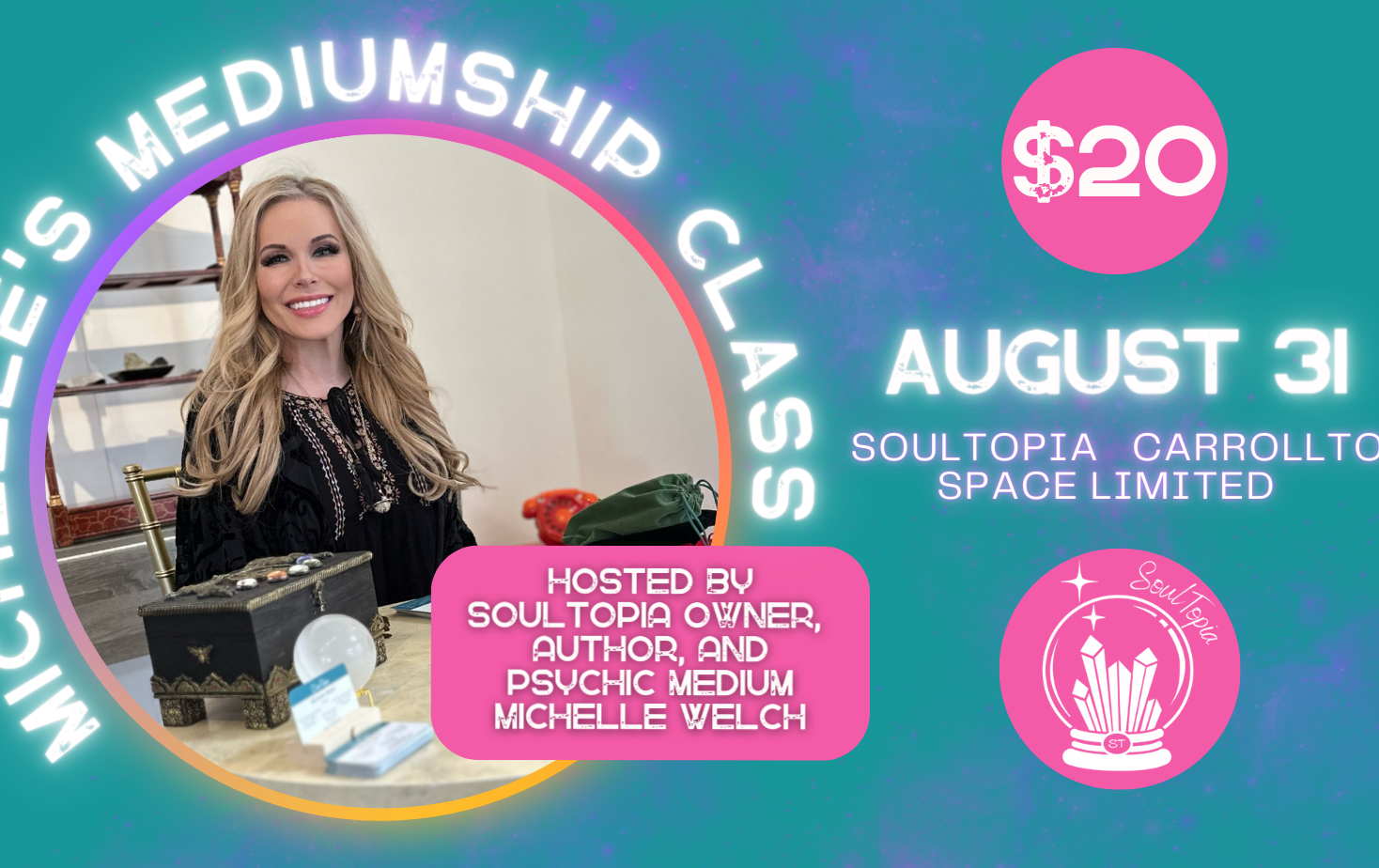 Michelle's Mediumship Class - Thursday, September 7th Tickets ...