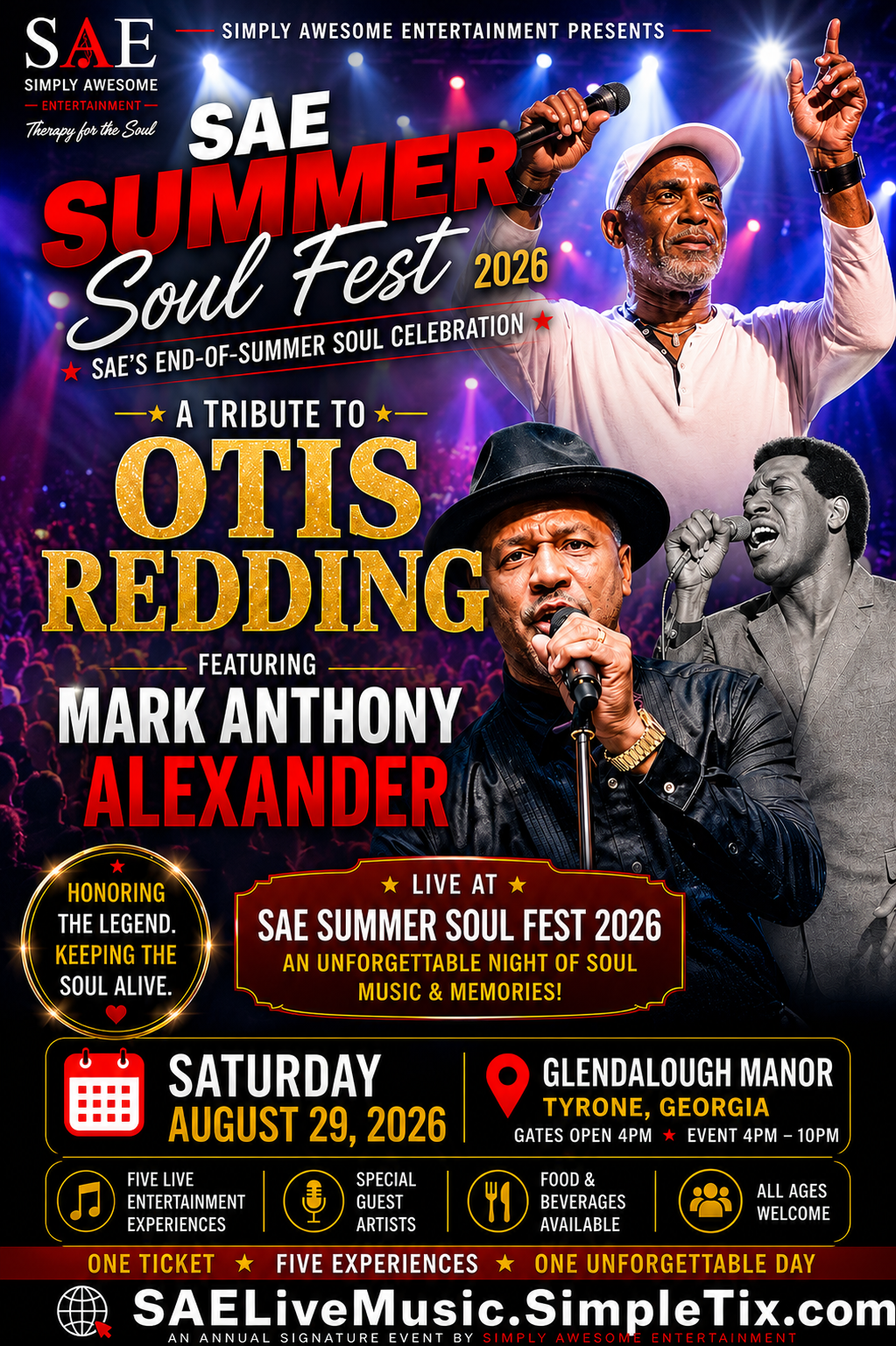 SAE Summer Soul Music Fest 2026 | Frankie Beverly Tribute PLUS