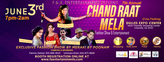 F & A ENT. Chand Raat Mela 