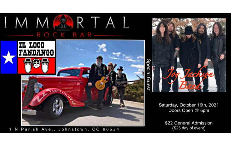 EL LOCO FANDANGO - Tribute to ZZ Top with special guest Joy Jackson Band