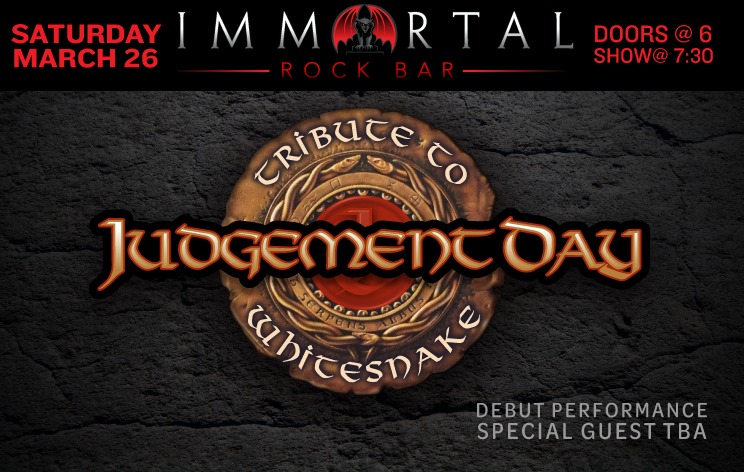 Judgement Day - Tribute to Whitesnake Tickets | Immortal Productions